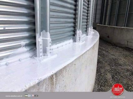 Tahıl Silolarının Etrafına Su Yalıtımı Yapılması
